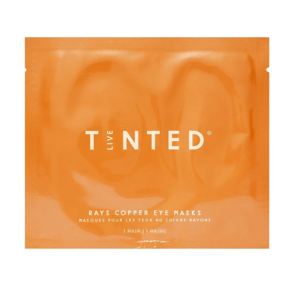 Live Tinted Rays Copper Peptide Eye Masks